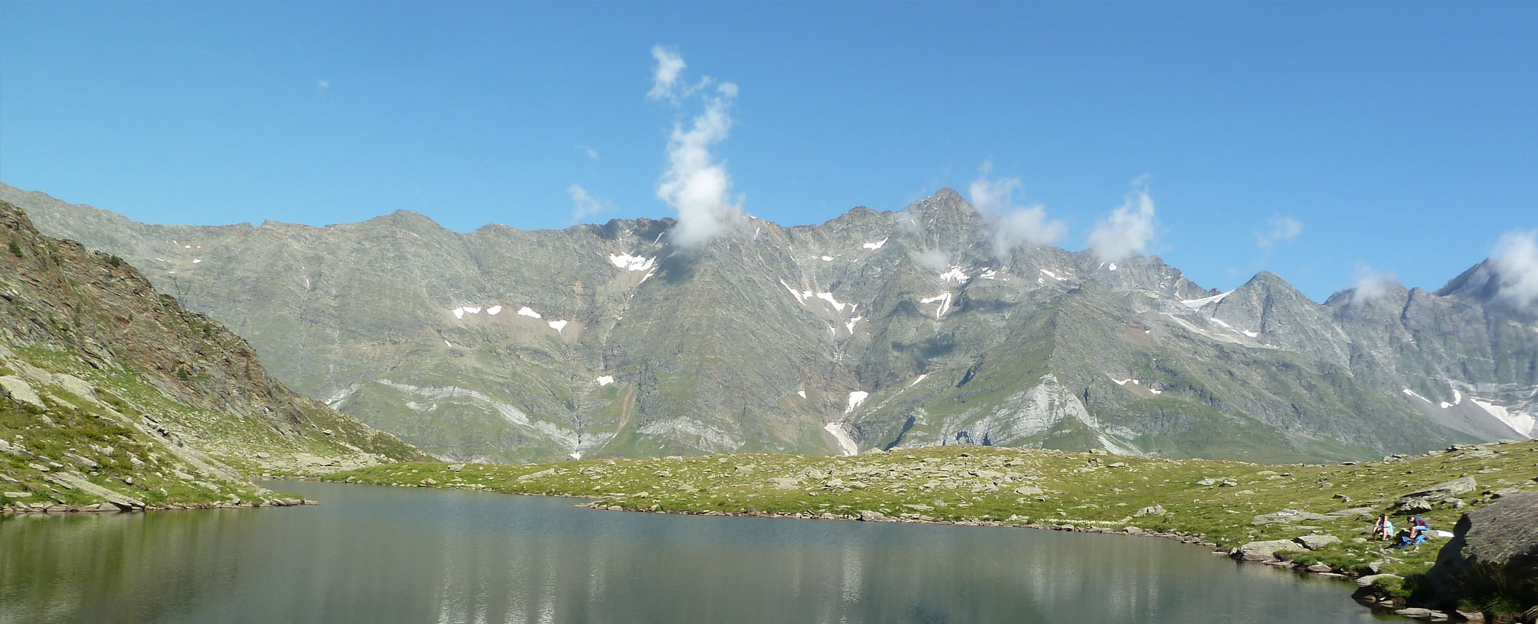 Pfeiferhof  Berglandschaft mit See
